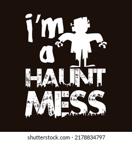 Halloween tees printable vector design