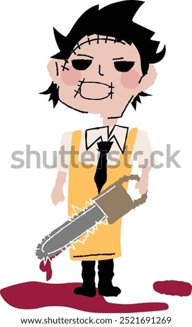 Halloween the Texas Chainsaw man