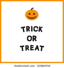 Halloween Text Banner. 
