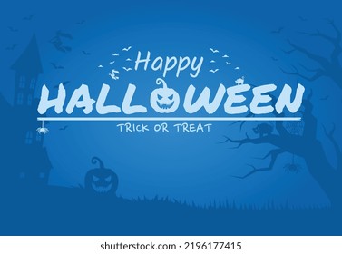 Halloween text illustration.
vector file, ready to use, easy to edit, simple background, flat design, for halloween day.