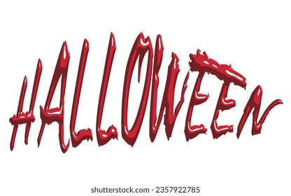 HALLOWEEN material de texto con imagen fresca