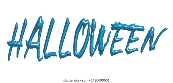 Material de texto de HALLOWEEN con Imagen fresca