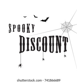 Halloween text for poster collection
