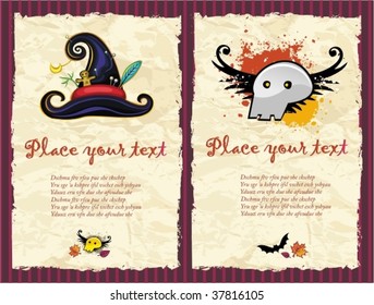Halloween textured backgrounds 2