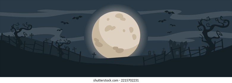 Halloween Theme Background with Castle Icon, Jack O Lantern Icon and dark grey color. Suitable to use on Halloween event. Also suitable for uploading social media at Halloween events