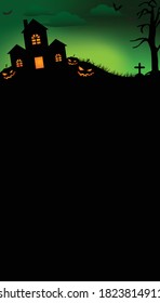 Halloween theme backgrounds with spooky setting
