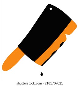Halloween theme icon. Flat graphic design. Symbol on white background. Vector illustration. EPS10.