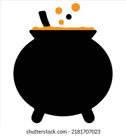 Halloween theme icon. Flat graphic design. Symbol on white background. Vector illustration. EPS10.
