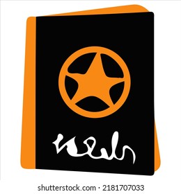 Halloween theme icon. Flat graphic design. Symbol on white background. Vector illustration. EPS10.
