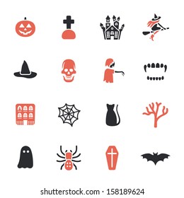 Halloween theme icons