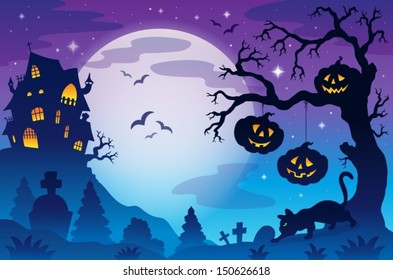 Haunted_hill_house Images, Stock Photos & Vectors | Shutterstock