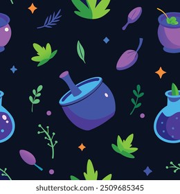 Halloween Theme Pattern Design for clothes packaging