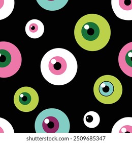 Projeto de padrão de tema de Halloween para a embalagem de roupas