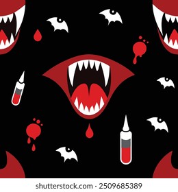 Halloween Theme Pattern Design for clothes packaging