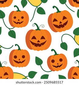 Halloween Theme Pattern Design for clothes packaging