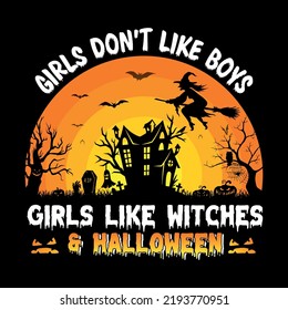Halloween theme, slogan graphics, and illustrations with patches for t-shirts and other uses.