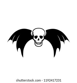 Halloween theme, vampire scull 