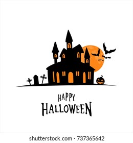 halloween theme white background vector