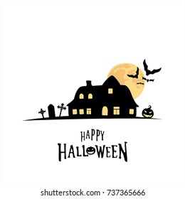 halloween theme white background vector