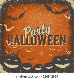 Halloween themed background with space for text