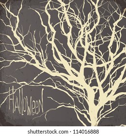 Halloween themed background. Vector illustration, EPS10.