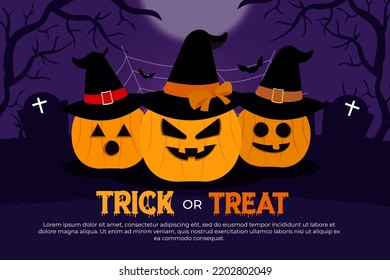 Halloween themed graphic design template easy to customize simple and elegant design