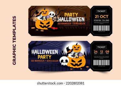 Halloween themed graphic design template easy to customize simple and elegant design