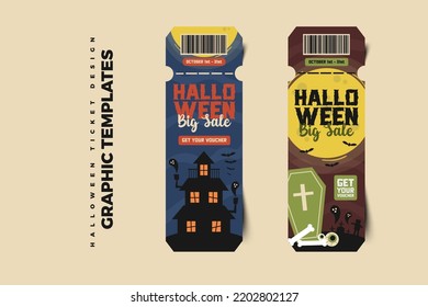 Halloween themed graphic design template easy to customize simple and elegant design