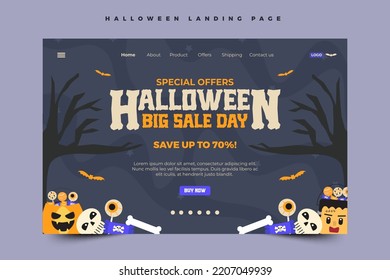 Halloween themed graphic design template, easy to customize simple and elegant design