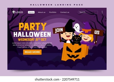 Halloween themed graphic design template, easy to customize simple and elegant design