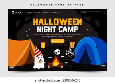 Halloween themed graphic design template, easy to customize simple and elegant design