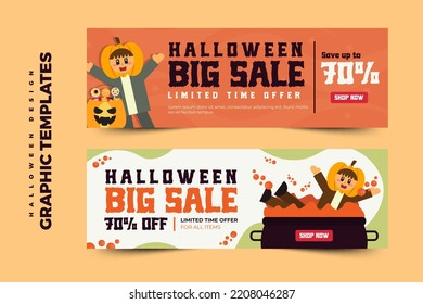 Halloween themed graphic design template, easy to customize simple and elegant design