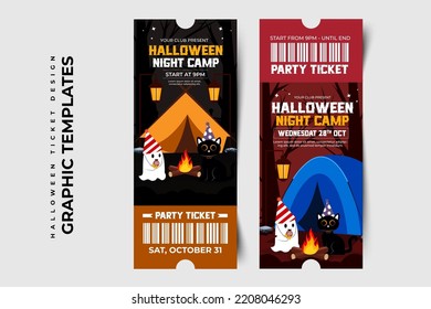 Halloween themed graphic design template, easy to customize simple and elegant design