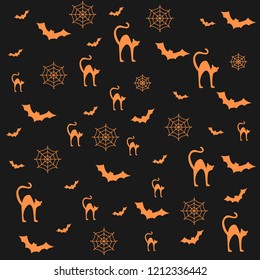 Halloween themed pattern