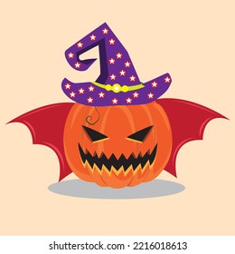 
halloween three dimensional orange pumpkin