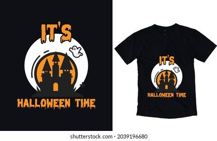 It is halloween time design