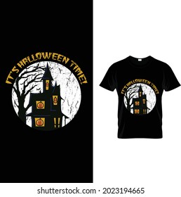 It's Halloween time... T Shirt Design