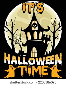 ITS HALLOWEEN TIME T-Shirt Design