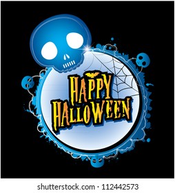Halloween tittle design series (skull version)