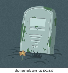 Halloween tomb. Vector tombs icons for web page backgrounds, postcards, greeting cards, invitations, pattern fills, surface textures.