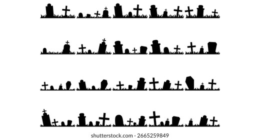 Coleção de Conjuntos de Vetores de Desativação de Halloween