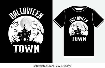 Halloween town Halloween t shirt design