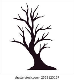 Halloween tree computer graphic art