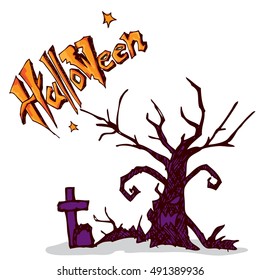halloween tree Graves