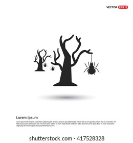 Halloween Tree icon. 