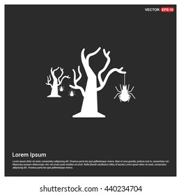 Halloween Tree icon. 