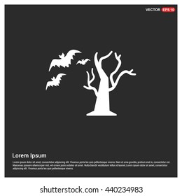 Halloween Tree icon. 