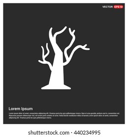 Halloween Tree icon. 