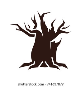 halloween tree icon