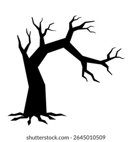 Halloween Tree Spooky Horror Silhouette